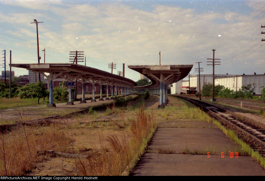 The abandoned Seaboard Station